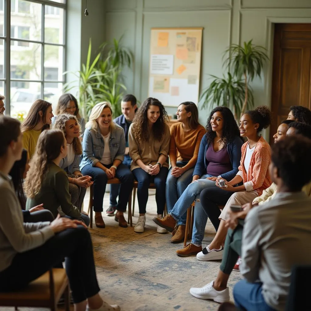 Atelier de groupe sur l'estime de soi