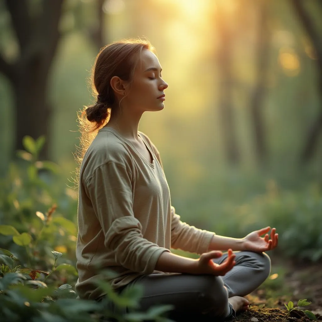 Pratique de pleine conscience en nature